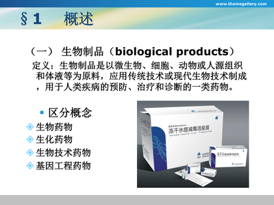 生物制品制造檢定規(guī)程概述與核心要素